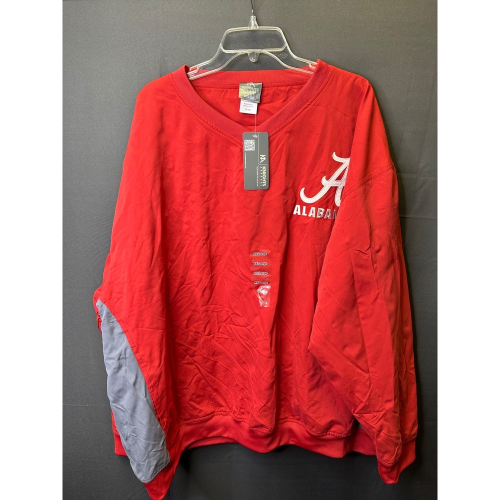 Knights Apparel Alabama Crimson Tide Pullover‎ Jacket windbreaker 2XL